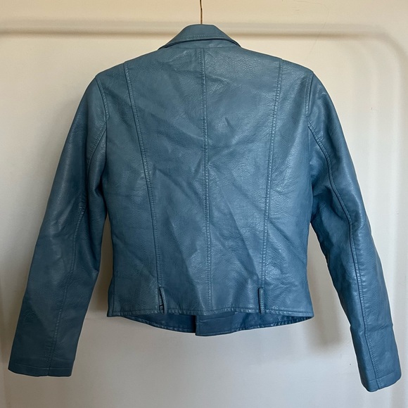 Fitaylor Vegan Leather Motorcycle Jacket - Picture 6 of 8